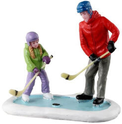 Lemax father daughter practice time Vail Village 2023