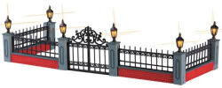 Lemax lighted wrought iron fence s/5 General 2005