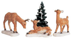 Lemax dad and fawns s/4 General 1999