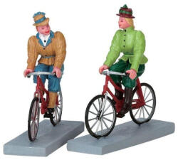 Lemax bloomers and bicycles s/2 Caddington Village 2017
