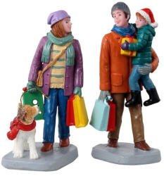 Lemax holiday shoppers, s/2 General 2021
