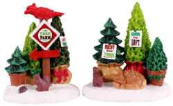 Lemax tree farm display s/2 Vail Village 2021