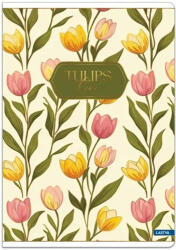 Lastva Füzet, LASTVA Tulips Love-Z, A4, 52 lapos, vonalas (FLTLZA452V)