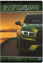 Lastva Füzet, LASTVA Cars-Z, A4, 52 lapos, vonalas (FLCZA452V)