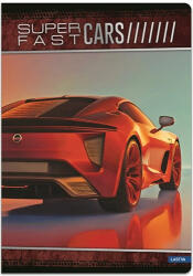 Lastva Füzet, LASTVA Cars-P, A4, 52 lapos, vonalas (FLCPA452V)