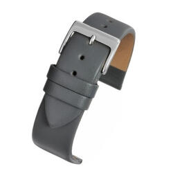 LBS Curea Ceas Piele Naturala Bovina (gri) 18mm