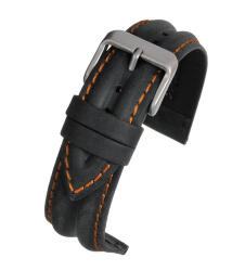 LBS Curea Piele Water Rezistant (negru) 20mm - ceasora - 86,50 RON