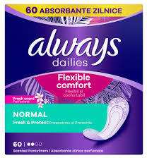 Always Absorbante zilnice Liners Normal, 60 bucati, Always