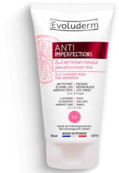 Evoluderm Masca de curatare pentru ten 2 in 1 anti-imperfectiuni, 150ml, Evoluderm Masca de fata