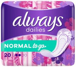Always Absorbante Dailies Normal To Go, 20 bucati, Always
