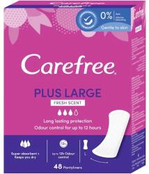 Carefree Absorbante zilinice cu protectie indelungata Plus Large Super, 48 bucati, Carefree