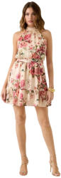 GUESS Rochii De Vară Pentru Femei Mini Rochie De Seară Cosmic Peony Print W6GKAEW2555-PMM9 (W6GKAEW2555-PMM9)