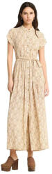 Funky Buddha Rochie De Vară Midi Cămașă Cloud Cream FBL013-103-13-CLOUD-CREAM (FBL013-103-13-CLOUD-CREAM)