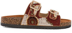 Seven Sandale Anatomice Casual Damă Bej Tabac Maro W477B1001415 (W477B1001415)
