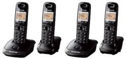 Panasonic Set telefon DECT fara fir, Panasonic cu 4 receptoare, 2 buc KX-TG2512FXT (2XKX-TG2512FXT)