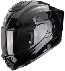 Scorpion Exo 1500 Air Solid Negru Casca Moto Față întreagă ECE 22.06 cu Pinlock (Membrană Antiaburire) și Sunvisor 115-100-03 (115-100-03)