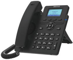 Dinstar Telefon IP Dinstar C60U, 2 Conturi SIP, LCD grafic de 132x64 pixeli, Negru (C60U)