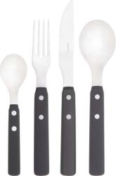 Bugatti Set tacâmuri Alpi negru, 4 piese (APNU-022F00/4) Tacam