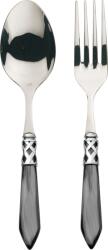 Bugatti Tacâmuri pentru servire Aladdin, negru-oțel, set 2 piese (ALCNM-N4211/12) Tacam