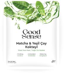  Mască Facială Revitalizantă cu Matcha și Ceai Verde Good Sense Matcha & Green Tea Masca de fata
