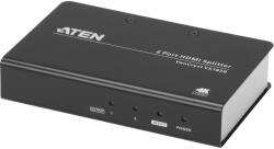 ATEN SPLITTER video ATEN, split HDMI la 2 monitoare, conector 1: HDMI (M); conector 2: HDMI (M) x 2, VS182B-AT-G (timbru verde 0.8 lei) (VS182B-AT-G)