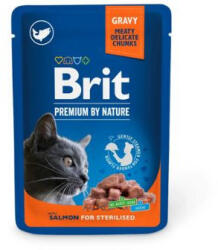 Brit Premium Sterilised salmon 4x100 g