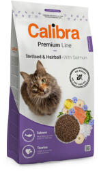 Calibra Premium Sterilised & Hairball salmon 10 kg