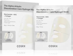 Cosrx The Alpha-Arbutin Discoloration Care mască hidrogel pentru uniformizarea nuantei tenului 3x34 g Masca de fata