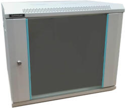 Dateup Cabinet metalic perete, 12 Unitati, Culoare Gri, Neasamblat - DATEUP Rack 12U60x45-PE-G (Rack 12U60x45-PE-G)