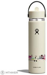 Hydro Flask Wide Flex Straw Cap termosz, 710 ml, glitch white