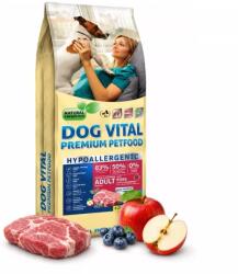 DOG VITAL Hypoallergenic Adult Medium & Maxi Pork, Apple & Blueberry 12+2kg - grandopet