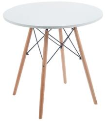 Jumi Kerek asztal 80x80 cm fehér 41209 (CM-328730)