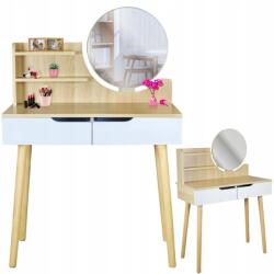 JUMI Scandi 2 toalettasztal, 120x40x80 cm, természetes szín 41266 (CM-989269)