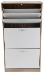 JUMI Cipősszekrény forgácslap furnérral 113x24x60 41237 (CM-316027)
