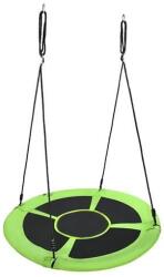  Gólyafészek hinta 120cm zöld-fekete 74322 (5900779935945)