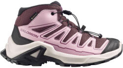 Salomon X Ultra Mid Gtx J Huckleberry-Dawn Pink-Concord Grape gyerek cipő Cipőméret (EU): 37 / rózsaszín