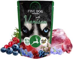 Fine Dog XXL tasakos eledel kutyáknak szarvashússal 10 × 500 g