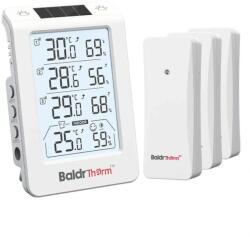 RainPoint B0598 3 csatornás hőmérséklet- és páratartalom-mérő automatikus háttérvilágítással