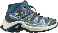 Salomon X Ultra Mid Gtx J Grisaille-Spellbound-Butterfly gyerek cipő Cipőméret (EU): 37 / kék