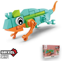  Brixel: Animal fusion állatépítő játék - kaméleon (SBA56138_2)