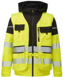 Portwest Ultimate Modular Hi-Vis 3 az 1-ben esőkabát (BX323YBRXL)