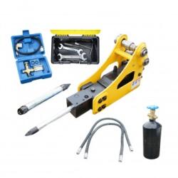  Picon ciocan hidraulic excavator 0.8-2.5T cu 2 dalti Ø 35mm incluse 80kg