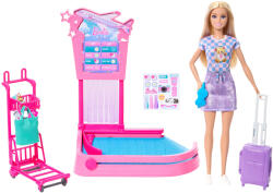 Mattel Barbie, Ridicarea bagajelor, set de joaca cu papusa Papusa Barbie