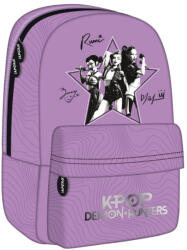 St. Majewski Ghiozdan ergonomic St. Majewski K-POP Demon Hunters, 2 compartimente, 40 x 28 x 18 cm, Roz (G827)