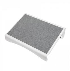 Maul Suport pentru picioare, metalic, acoperit cu pasla, 40x30 cm, MAUL Flair - alb (MA-90150-02)