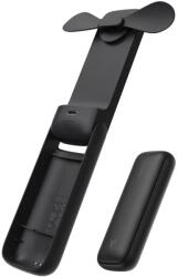  Pocket 01 Összecsukható kézi ventilátor 105mm Fekete PF01-BK (PF01-BK)