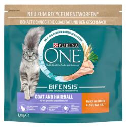 Gourmet Purina ONE Bifensis Coat & Hairball 750 g