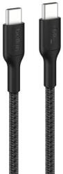 Belkin USB Fonott Töltő/adat 60W Fekete 2m CAB024HQ2MBK (CAB024HQ2MBK)