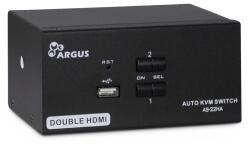 Inter-Tech Switch KVM Inter-Tech AS-22HA, 2 x HDMI, Black (88887243)