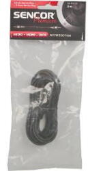 Sencor Cabluri audio Cablu audio 1x Jack 3.5mm mascul/1x Jack 3.5mm mascul 3m SAV 105-030 negru (SAV 105-030) - vexio